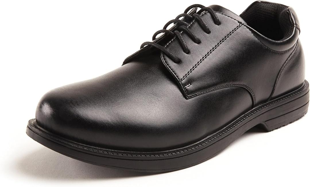 Deer Stags Men's Crown Dress Shoes (9.5, Black)