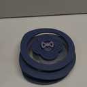 4 Pack Replacement Lids for Pyrex 7201-PC 4 Cup Glass Containers Mixing Bowl Silicone Storage Cover Leakproof Navy