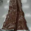 RAINDEWAY Tarps Heavy Duty Waterproof 6x15 Feet,10Mil Thick Multipurpose Poly Tarp Cover with Metal Grommets and Reinforced Edges,Silver/Brown Tarp