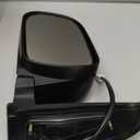 Driver Side View Mirror Compatible with 2004-2010 For Toyota Sienna Manual Folding Non-heated Power adjustment Black Left Outside Exterior Mirror TO1320201