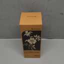 Reed Diffuser Set, White Jasmine Scented Oil with Dried Flowers, 6.09 Fl Oz(180ml) Long Lasting Air Freshener with Diffuser Sticks, Home Fragrance for Office Bathroom Decor