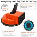 Floor Gap Fixer Tool, Upgraded Heavy Duty Floor Gap Fixer Suction Cup Tool, Laminate Flooring Tools, Countertop Leveling Tools for Vinyl, Wood, Laminate, Tile