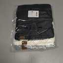 Chalier 3 Pack Neck Warmer for Women Cold Weather Knit Winter Scarf Thick Infinity Neck Gaiter for Men Women (A Pack Black White Grey)