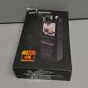 4K Body Camera with Audio and Video Recording, 128GB Mini Wearable Cam with Magnetic Lanyard, Body Worn Camera for Travel, Cycling, Work Security, Police Law Enforcement