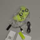 W&O Wireless Controller for With Xbox One, Xbox Series X/S, Xbox One X/S, PC, With RGB LED Light, Mappable Buttons, With 2.4GHZ Wireless Adapter Gamepad (Electric Volt)