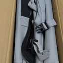 Extra Large Cat Carrier Soft Sided, Portable Small Dog Carrier for 2 Cats, 24"x16.5"x16" Car Travel Folding Comfortable Design with Litter Box and Bowls, Grey-2+ Litter Box+ Bowl*2