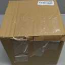 Animated Musical Christmas Village Figurines - Church Building and Snowman Statues with Rotating Train, LED Lights and Music - Battery & USB Powered Xmas Gifts and Festive Home Collection Decorations