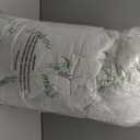 Ultra Soft Queen Size Mattress Topper - Viscose Made from Bamboo Pillow Top Mattress Pad for Back Pain Relief - Naturally Cooling for Hot Sleepers, Green