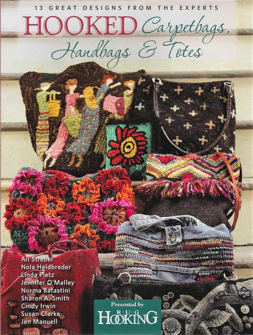 Hooked Carpetbags, Handbags & Totes