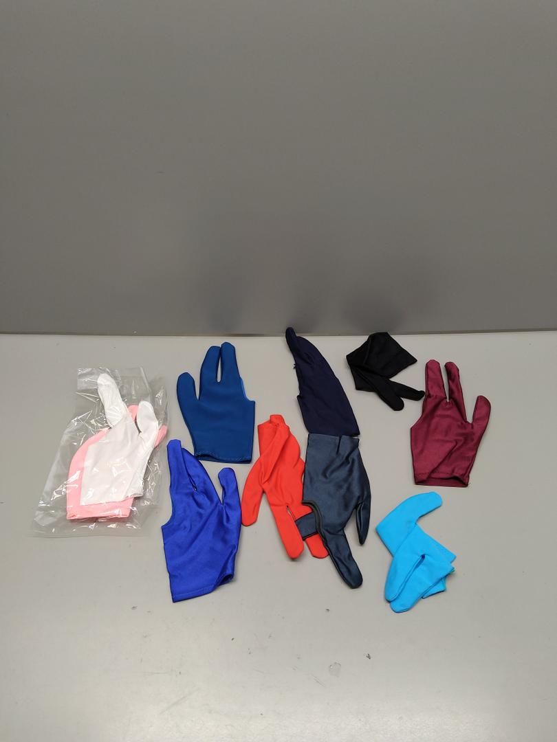 10PC colorful 3 finger right hand gloves