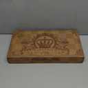 AMEROUS 15 Inches Magnetic Wooden Chess Set - 2 Extra Queens - Folding Board - Pieces Storage Slots, Handmade Portable Travel Chess Game - Beginner Chess Set for Kids, 6 up Age