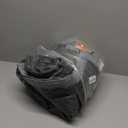 Thermal Door Curtain Fits Doors Size 38"x82"Curtain Size 41"x84", Magnetic Insulated Curtain Side Open Keep Warm in Winter Cool in Summer,Diamond Pattern,Gray