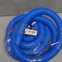 Pool Pump Replacement Hose, 1.25 x 41 Inch Above Ground Pool Hose Compatible with Intex Filter Pump 607, 637, 3 pack 1 1/4 Pool Hoses Replacement Include 6 Hose Clamps