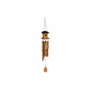 Bambeco 34" Birdhouse Bamboo Chime