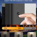 RAYVO Motion Sensor Outdoor Lights 2 Pack, Modern Dusk to Dawn Exterior Lighting Fixtures Up and Down Sconce with Black Finish, Waterproof Wall Mount Lighting for Porch Garage, Bulbs Included