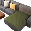 Ameritex Waterproof Dog Bed Cover Pet Blanket for Furniture Bed Couch Sofa Reversible (40x50 Inch (Pack of 1), Green+navy Blue)