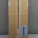 105 Pack 36 inch Aluminum Balusters for Deck Railing,Black Round Metal Spindles for Staircase,3/4" Diameter Hollow Deck Ballasters with Screws and Connectors for Railing Fencing Porch Stair Spindles