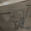 7-in-1 Tricycle for Toddlers 1-3 Years Gift, Foldable Baby Trike Stroller