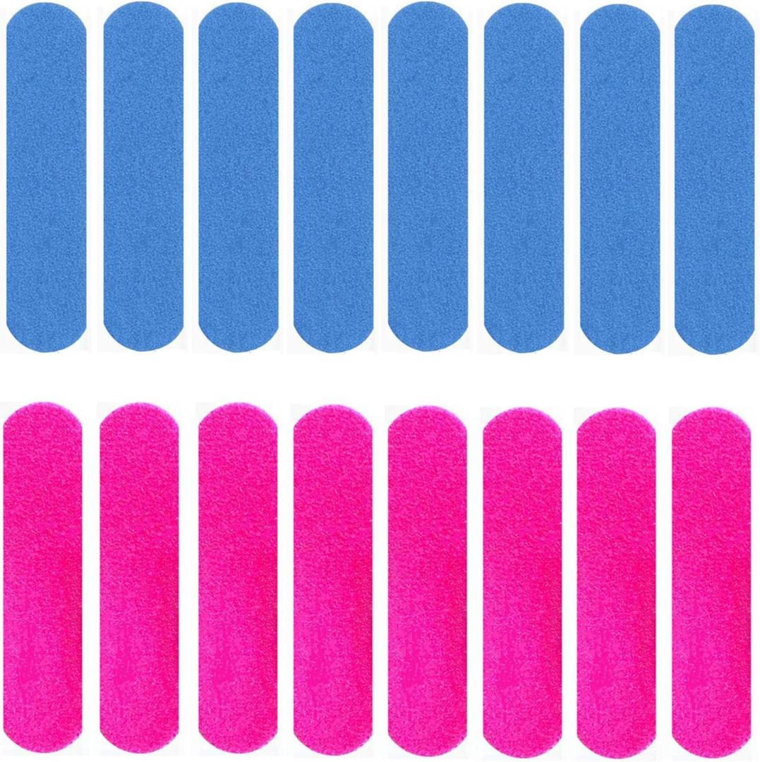 Mini Nail Files Bulk, 100 Pack 2 Inches Disposable Double Sided Emery Boards Manicure Pedicure Tools(1002)