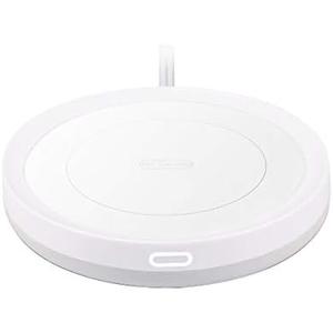 BESTINNKITS White Smart Coffee Auto On/Off Gravity-Induction Mug Office Desk Use, Candle Wax Cup Warmer Heating Plate (Up to 131F/55C)