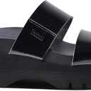 REEF Women's, Cushion Vista Higher Slide (7, Black Patent)