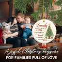 WRAPIX Christmas Ornament Gifts for Women Men - Ceramic Christmas Ornaments 2025 with Card for Tree Decorations - Family Birthday Stocking Stuffers Gifts for Mom Dad, Sister Brother, Grandma Grandpa