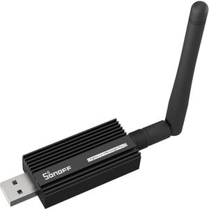 SONOFF Zigbee 3.0 USB Dongle Plus-E Gateway, Universal Wireless Zigbee USB Adapter with Antenna for Home Assistant, Open HAB, Zigbee2MQTT