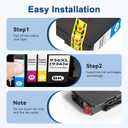 Pristar High Yield 936e 936 Ink Cartridges for HP Printers Replacement for HP 936 Ink Cartridges Combo Pack HP936 Compatible with HP Officejet Pro 9125e 9135 9120 9130 9730 Printers(4 Pack, BK/C/M/Y)