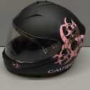 TRIANGLE Full Face Motorcycle Helmet Dual Visor Helmets for Adult Men and Women with Smoked Sunshield DOT Approved