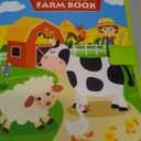 hahaland Busy Book for Toddlers 1-3 - Montessori Toys Busy Board for 1 Year Old Boy Gifts Girl Toys Educational Learning Quiet Activity Books Gifts Toddler Travel Toys for One Year Old Birthday Gift