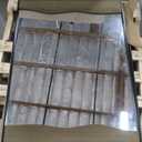 Modavari Home Fashions, Accent Mirror Wood and Metal Finish, 30x40