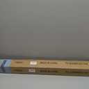 1 1/8 Inch Diameter Curtain Rods 72 to 144 Inches(6-12ft), Telescoping Heavy Duty Large Drapery Rod with Adjustable Aluminum Alloy Bracket, Solid End Caps for Windows Patio Decoration, Antique Bronze