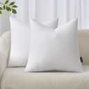 MIULEE 20x20 Inches Pillow Inserts Pack of 2, Decorative Throw Pillow Inserts for Couch