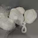 Chunky Yarn for Hand Knitting - #10 Chunky Chenille Yarn, Jumbo Big Thick Chunky Yarns for Crocheting, Super Bulky Chunky Knit Blanket Yarns, 8 Skein (25 yds 8 oz Each Skein), Cream