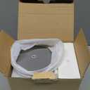 Mini Projector with WiFi and Bluetooth Built-in Apps Smart Projector Support 4K 1080P FHD 180 Adjustable Auto Keystone Compatibile with HDMI/TV Stick/Memory Stick/Laptop, White