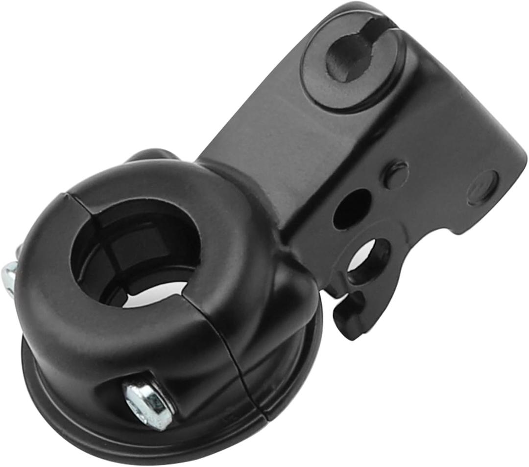 M MATI Clutch Lever Perch Mount Bracket Black for Harley Davidson Sportster 883 1200 Softail Dyna 1996-2010 Electra Glide Road King Fat Boy Night Train Street Bob