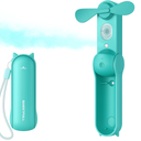 SWEETFULL Misting Fan Portable, Handheld Personal Mister Fans, Small Fan Rechargeable, Mini Spray Water Mist, Kids Women Portable Fans For Travel, Outdoors, Hiking, Camping Home Office