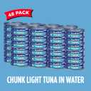 StarKist Chunk Light Tuna in Water, 5 oz (48 Pack) Canned Tuna Fish, Wild Caught, Gluten Free, Ready to Eat, Perfect for Salads, Keto Meals and Snacks, with 20g Protein & 90 Calories Per Serving