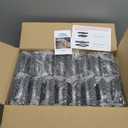 VOLISUN Solar Post Cap Light Outdoor Waterproof 16 Pack, Solar Fence - Post Lights for 4x4 5x5 6x6 Wooden/Vinyl Post, Black Deck Cap Light Solar Powered with Warm White for Garden/Patio/Porch