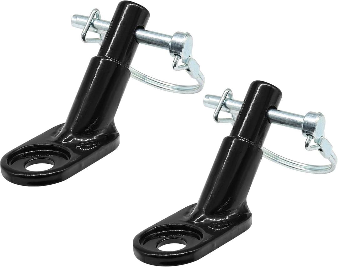 Litoexpe 2 Pack Bicycle Trailer Coupler, Universal Bike Trailer Hitch Connector for Children's and Cargo Trailers, Compatible with Schwinn and Instep