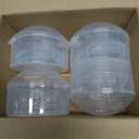 Sippy Spout Nipples for Comotomo Baby Bottles, Transition Straw Sippy Cup 100% Food Grade Silicone Soft Nipple, 6m+, Pack of 4