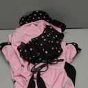 Girls 50s Costume 1950s Pink Blue Poodle Cutie Dress Set for Kids Halloween Costume (10-12 Years)