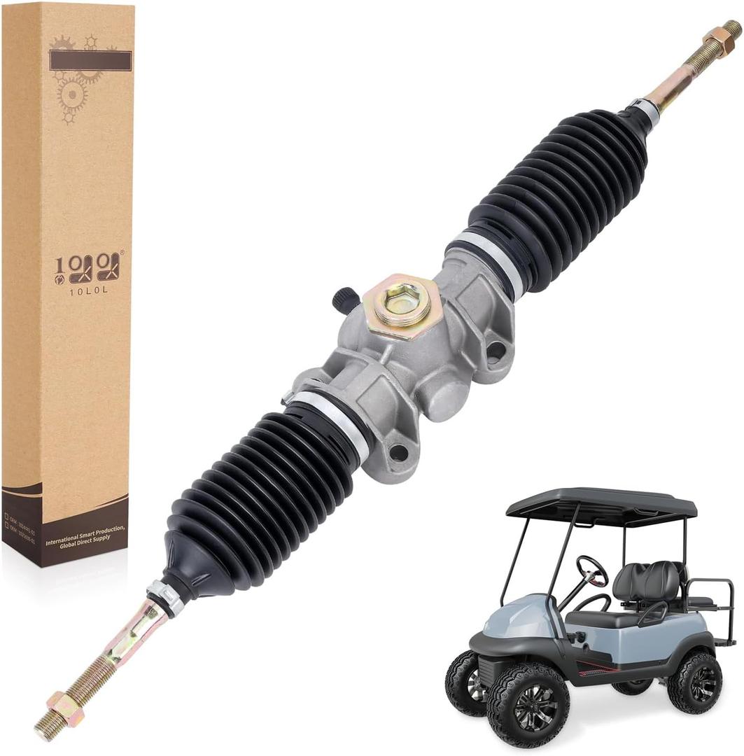 10L0L Golf Cart Steering Gear Box Assembly Steering Rack Pinion Fits Club Car Precedent/Onward/Tempo 2004-Up 1022886-01 103679701