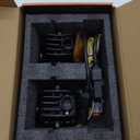 Auxbeam Color Play Series SAE Fog Lights, No Brackets Included, 3 Inch 100W Offroad LED Pods, Amber White DRL & Turn Signal, Dual Color Lens Covers, for Ford Honda Nissan Subaru Acura Lexus Toyota