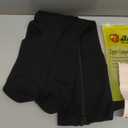 Ailaka Medical 15-20 mmHg Zipper Compression Socks Women Men (2X-Large (1 Pair), Black)