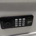 AEGIS Small Biometric Safe with Fingerprint Lock (9.9"D x 13.8"W x 9.9"H), Smart Digital Safe Box with Silent Mode, Backlit Keypad and LED Light for Home Office Dorm