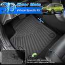 Soul Floor Mats - Car Mats for KIA Soul 2014-2019 (Not fit Hybrid), All Weather Floor Mats and Cargo Liner for Soul Accessories, Heavy Duty Rubber Mats, Car Accessories