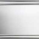 New Star Foodservice Commercial-Grade 18-Gauge Aluminum Sheet Pan/Bun Pan (9 2/3 W x6 2/3 L x1 H (1/8 size))