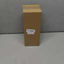 Brushed Nickel Toilet Brush and Holder Set, 304 Stainless Steel Toilet Brush for Bathroom, Heavy Duty Toilet Bowl Brush with Holder, Removable Inner Bowl and Splash Protection, Long Handle