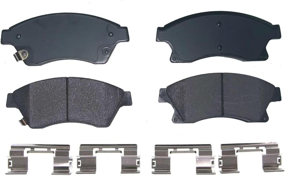 1BP00375AB Front Disc Brake Pad Set compatible with Chevrolet Cruze 2015-2011, Cruze Limited 2016, Sonic 2017-2012